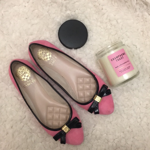 Vince Camuto Shoes - VINCE CAMUTO PINK FLATS